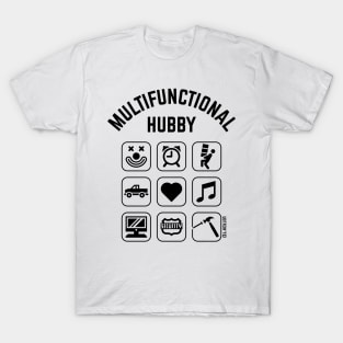 Multifunctional Hubby (9 Icons / Husband) T-Shirt